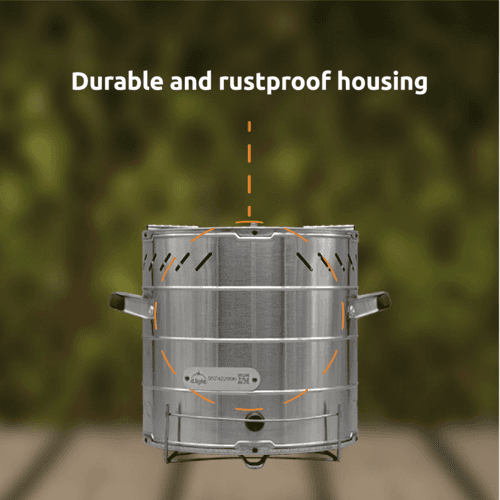 Durable and rustproof housing